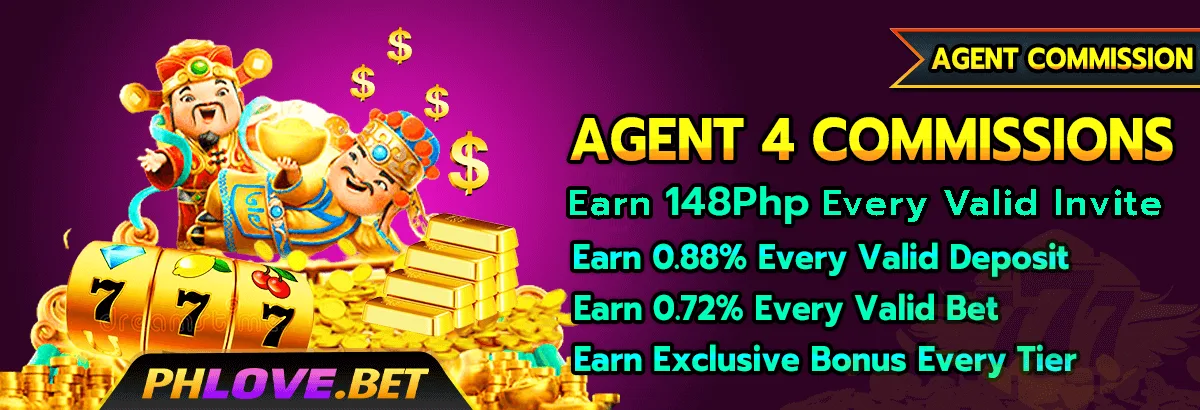 PHLOVE agent commission — invite friends and earn four commission types