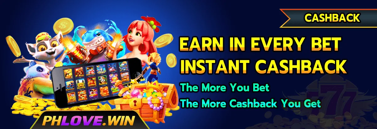 PHLOVE daily instant cashback — earn rebate on every bet up to 3%